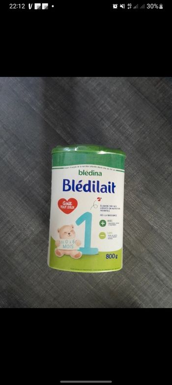 Lait bledilait 1 ère âge