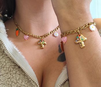 Collier champignon 🍄 ✅