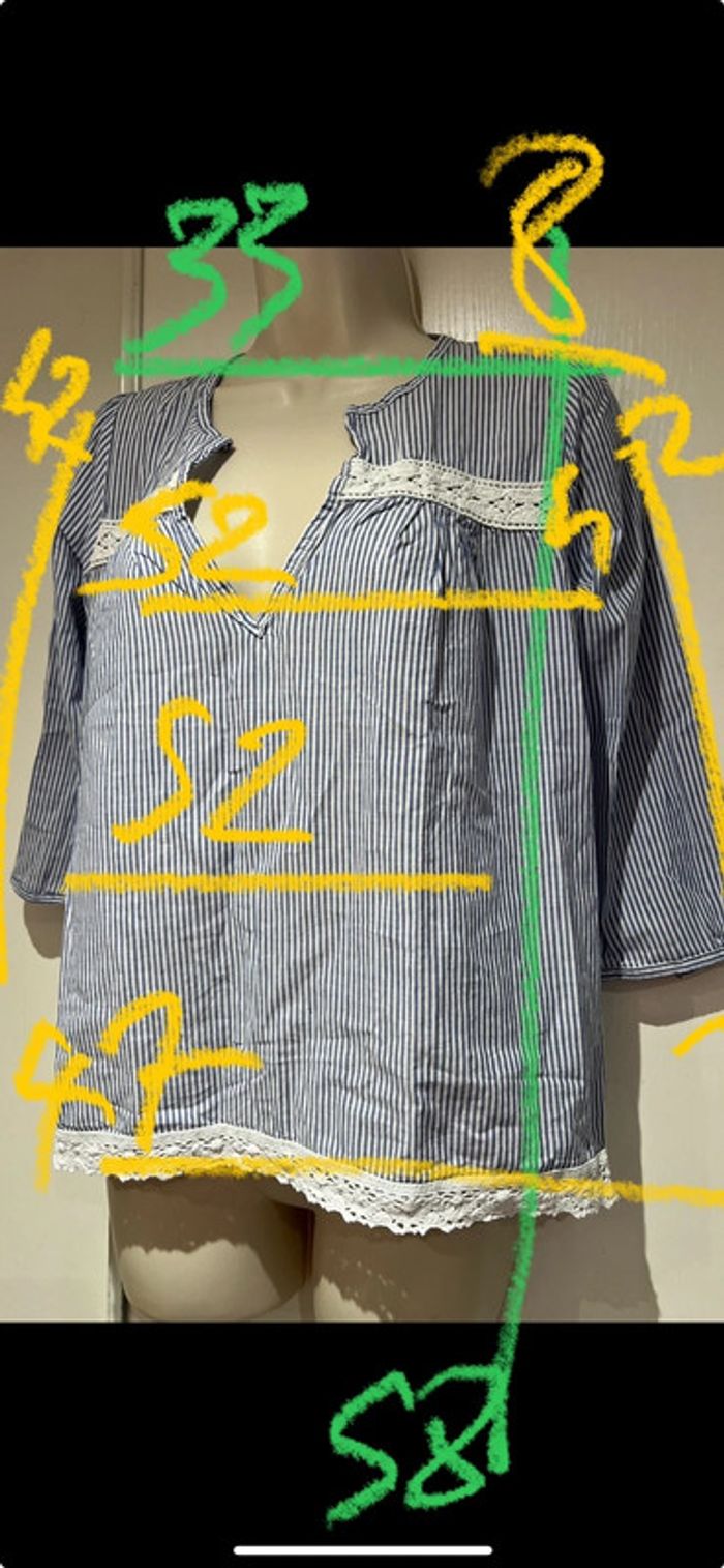 Blouse Artigli Taille 40 Made Italy - photo numéro 6