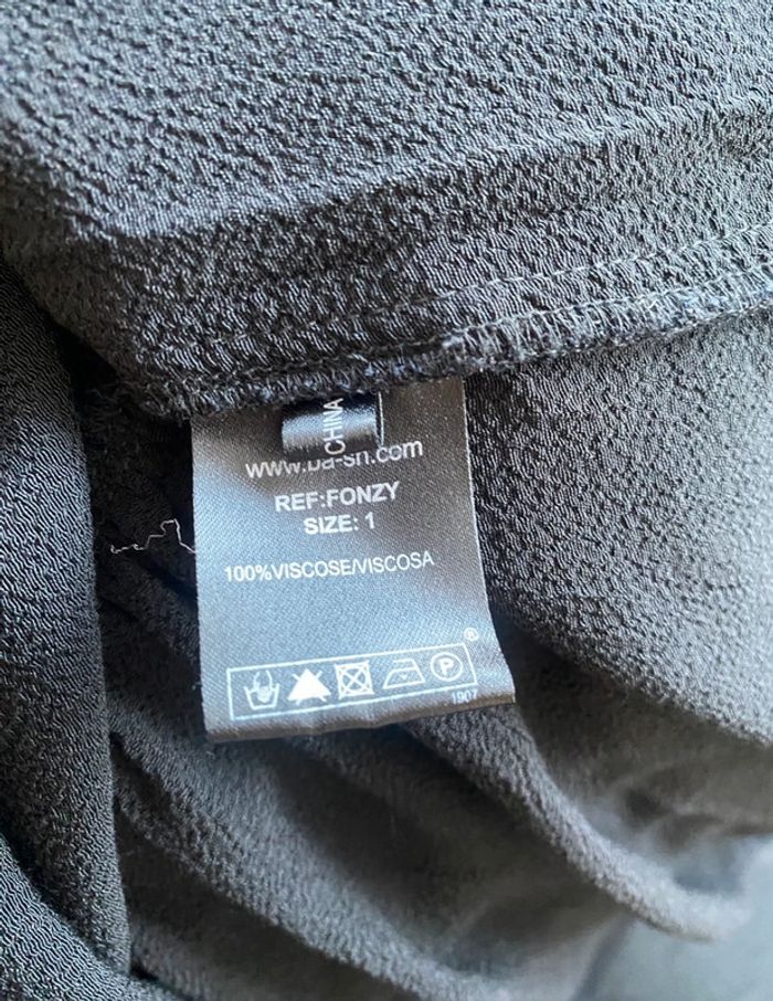 🎁prix en baisse aujourd’hui 🎁 Robe noire élégante ba&sh fonzy - photo numéro 12