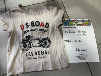 T shirt garçon 24 mois