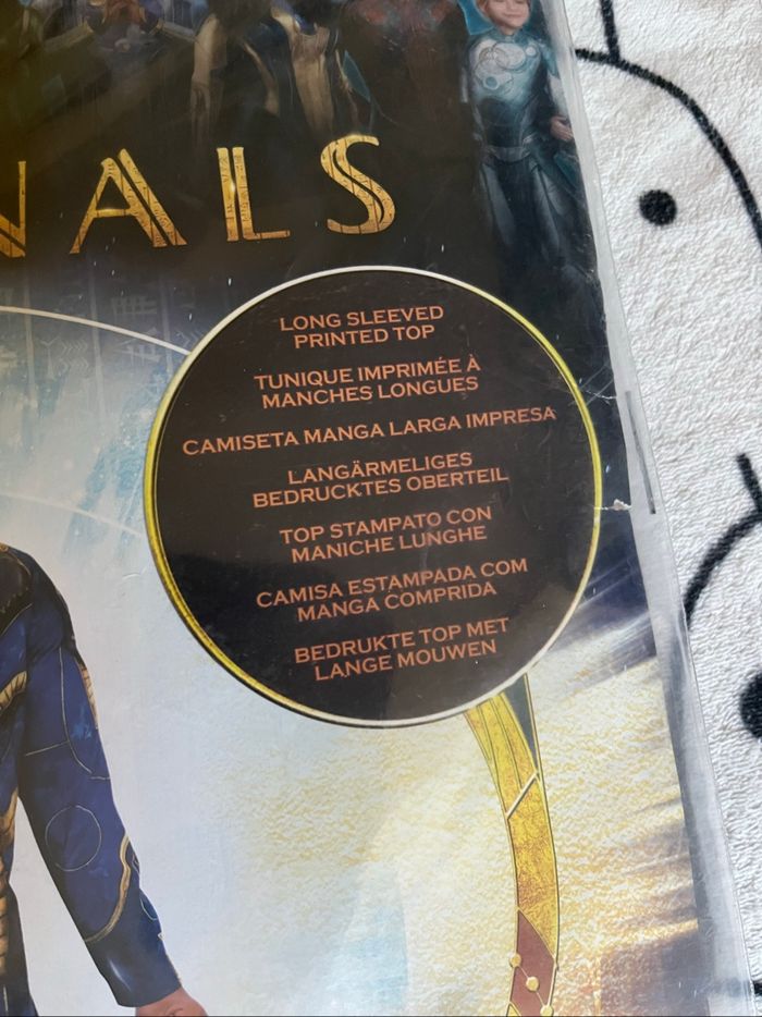Déguisement garçon Marvel Taille 7-8 ans Neuf - photo numéro 4