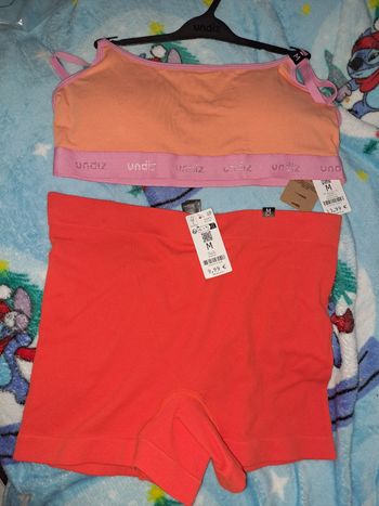 Brassière et short undiz taille m neuf