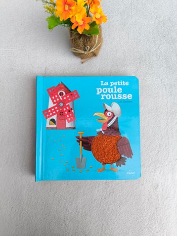 Livre La petite poule rousse Milan