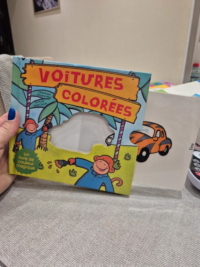 Livre voitures colorées - photo numéro 2