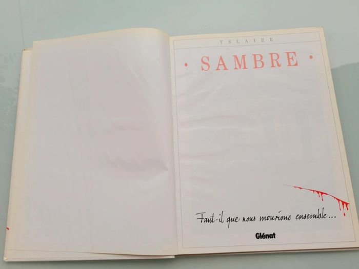 4 BD EO cotée Sambre, tomes 1, 2, 3 et 4 éditions Glénat (28) - photo numéro 18