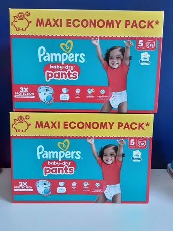 172 pants pampers taille 5