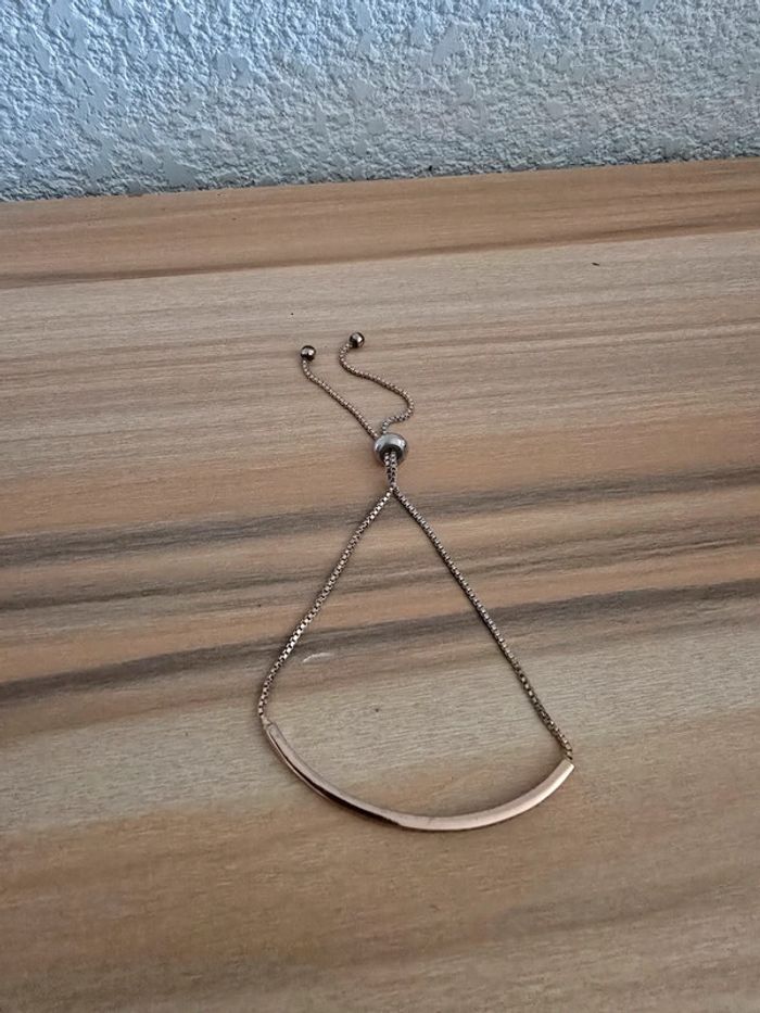 Bracelet demi ouvert couleur bronze