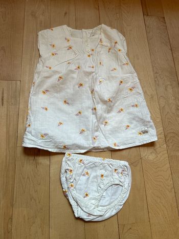 Ensemble robe bloomer Carrément beau 12 mois