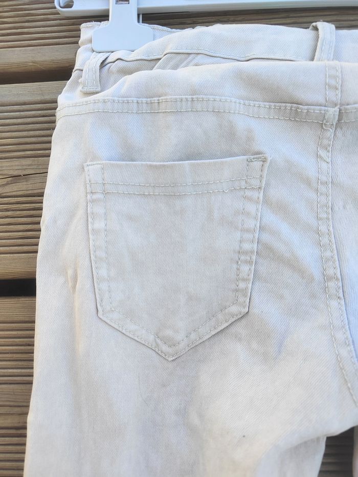 Jean Beige Femme – Coupe Droite Taille M/38 –Très bon état – Simply chic - photo numéro 6