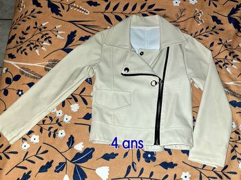Veste simili cuir légère