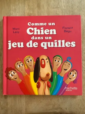 Livre McDo Mac Donald’s Marc Lévy Comme un chien dans un jeu de quilles Hachette