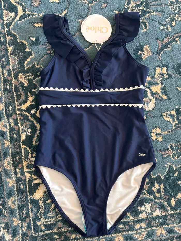 Maillot de bain 1 pièce pour fille Chloé 8 ans Prix FERME - photo numéro 2