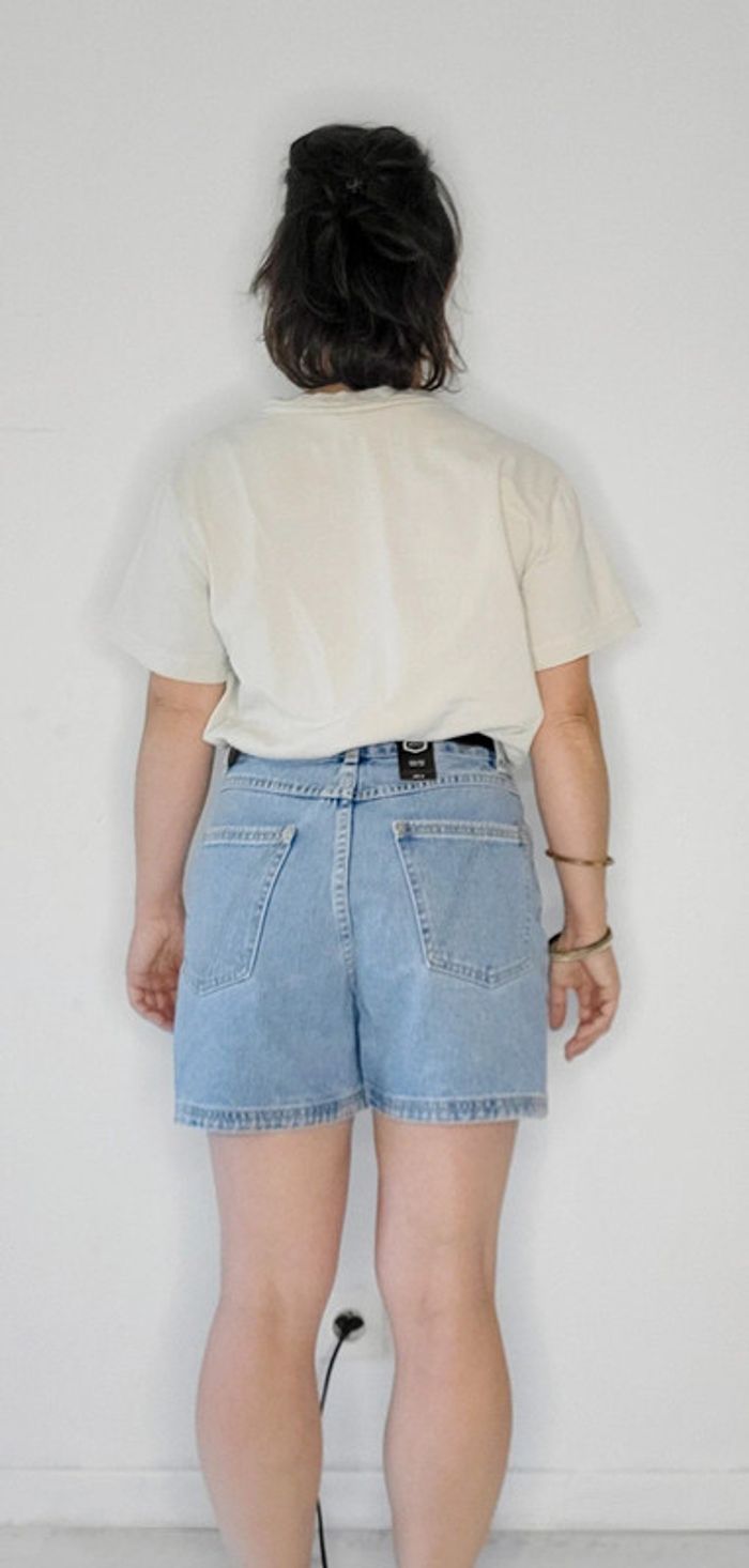 Short taille haute en jean RVCA T.34 - photo numéro 3