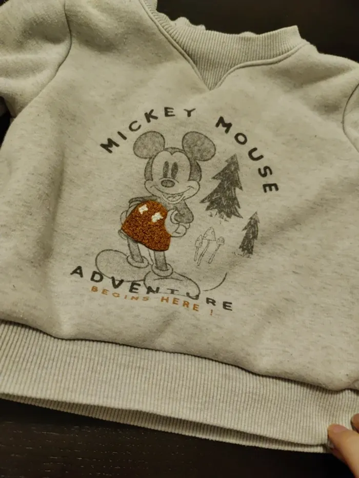 Pull mickey 12mois - photo numéro 2
