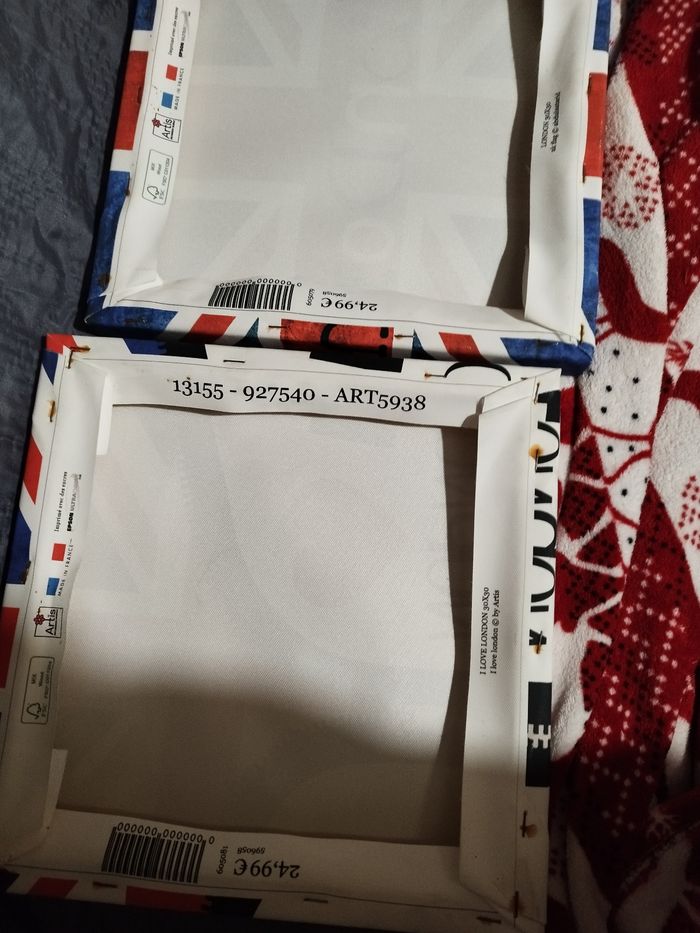 Lot de 2 tableaux - photo numéro 3