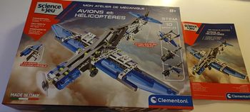 Jeu Sciences et jeu Clémentoni Avions Hélicoptères