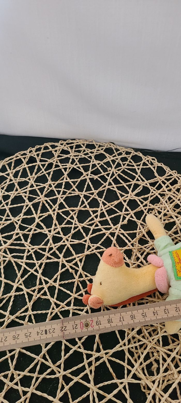 mini Peluche Teddy girafe doudou moulin roty vintage - photo numéro 3