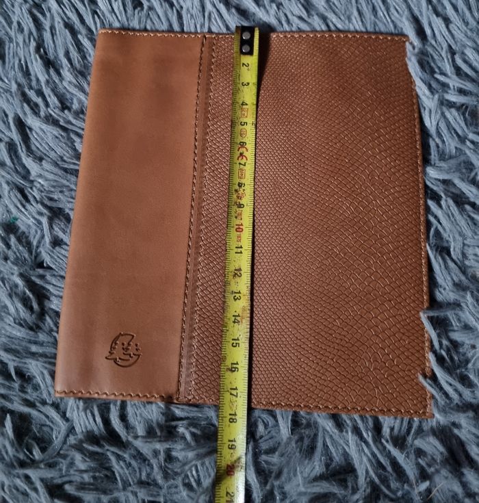 Lot 2 protèges cahiers (bleu et marron) - photo numéro 8