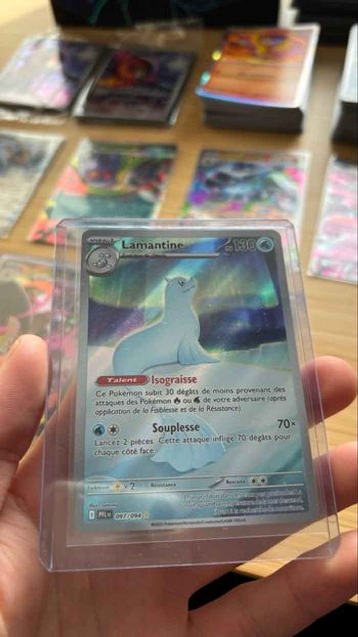 Lot cartes Pokemon me02 méga évolution flammes fantasmagoriques - photo numéro 4