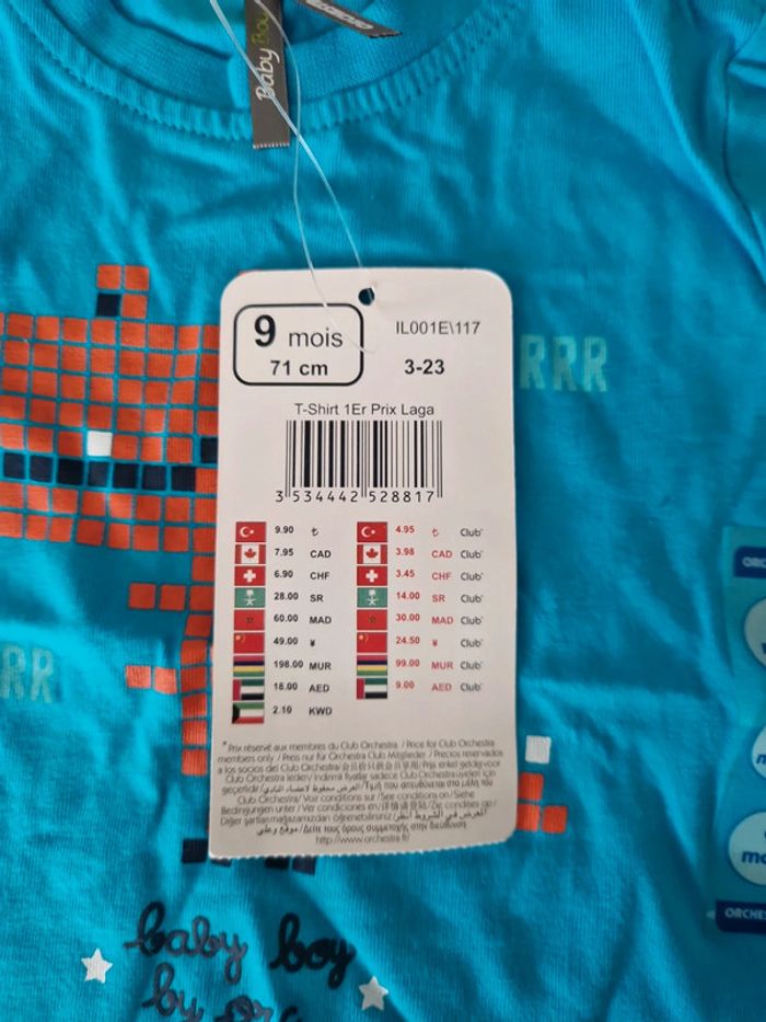 Tee-shirt bleu - photo numéro 4