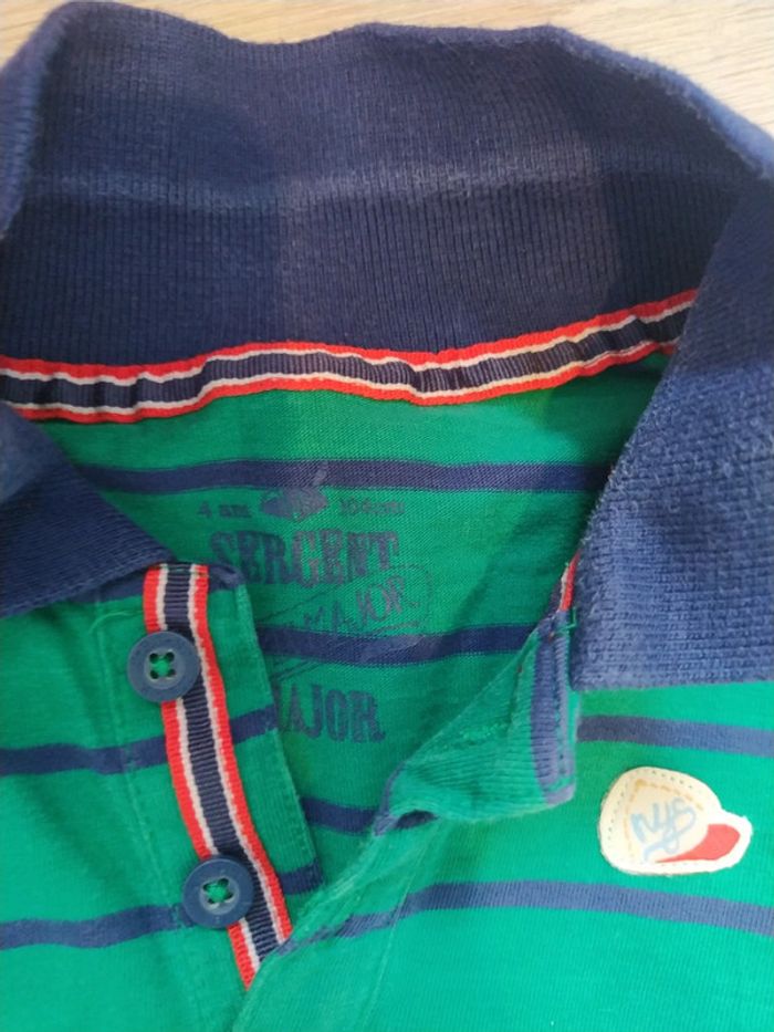 Polo manches longues sergent major - photo numéro 3