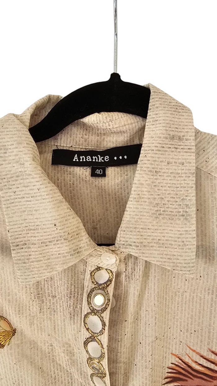 chemise Ananke crème taille 40 - photo numéro 4