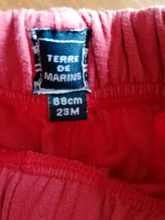 Lot 2 short et Tshirt Terre de Marins 24 mois - photo numéro 7