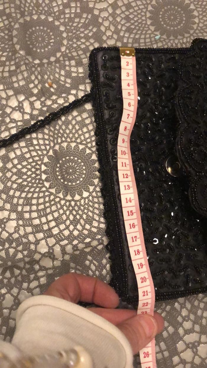 Pochette bandoulière perle - photo numéro 6