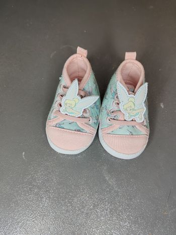 Chaussure fée clochette - pointure 3/6mois