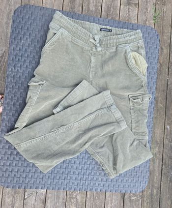 pantalon velour cotelé in extenso taille 14 ans