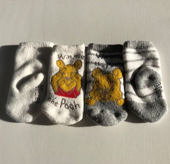 2 paires de chaussettes Winnie naissance