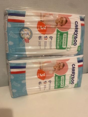 Couches carryboo taille 3