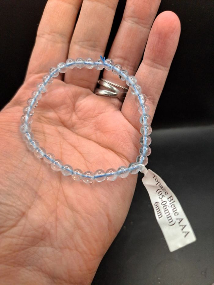 Bracelet Topaze bleue - photo numéro 2