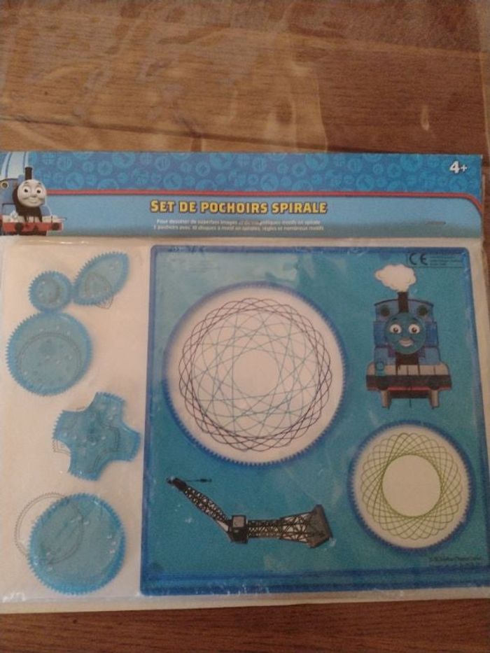 Set de pochoirs spirale