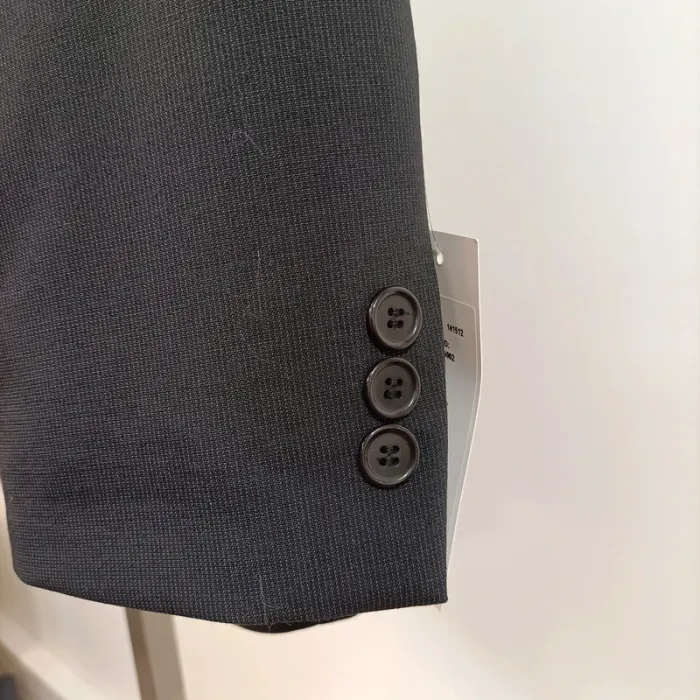 Veste de costume noire VAL-N0002 - Taille 48 A492 - photo numéro 5