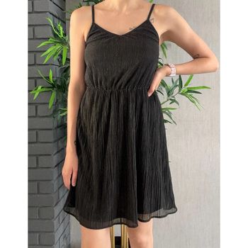 Robe noire pailletée