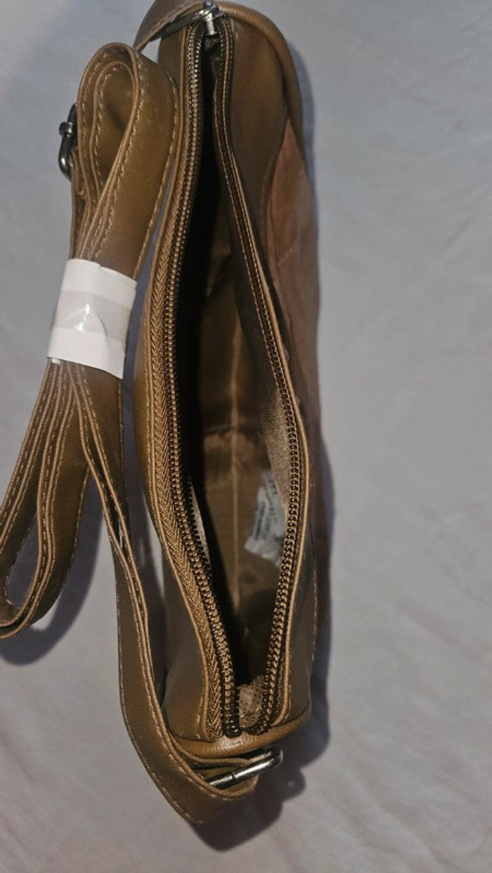 Sac Bandoulière Ted Lapidus bi-matière, chic et pratique - photo numéro 4