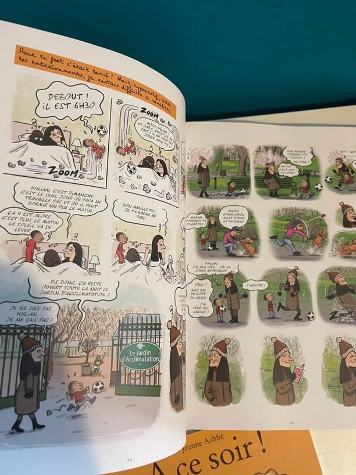 Suberbe bande dessinée je m’appelle Kylian - photo numéro 4
