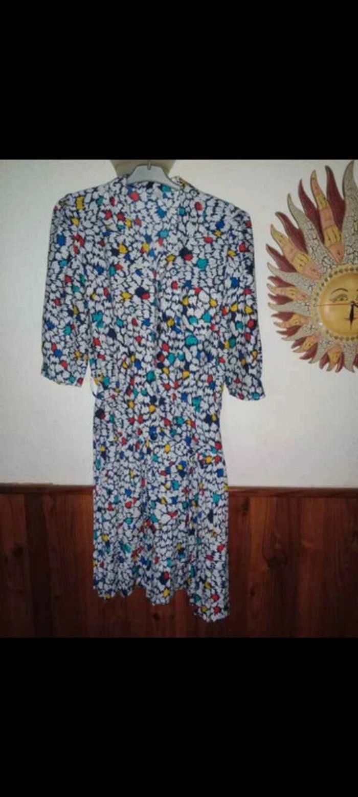 Robe vintage à motif