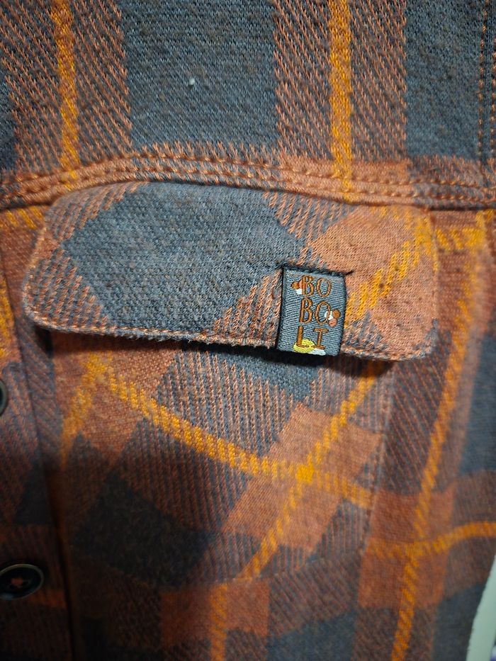 Robe chemise a carreaux - photo numéro 4