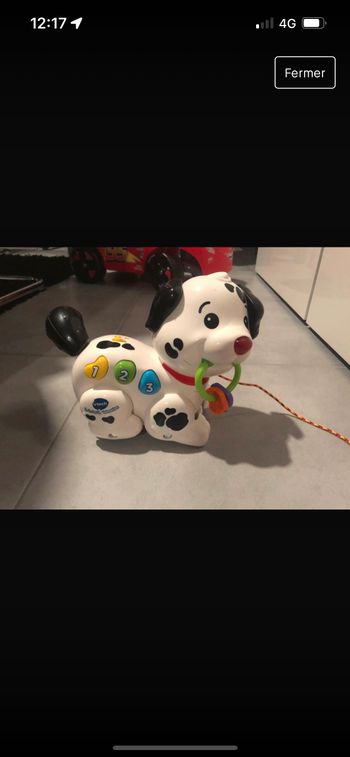 1, 2, 3 p'tit dalmatien - jouet interactif