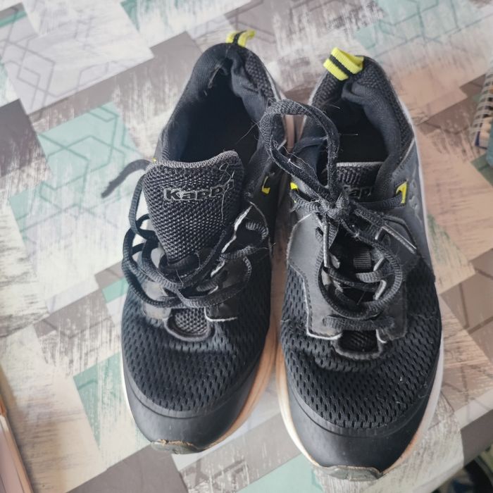 Basket noire kappa a lacets 37 - photo numéro 3