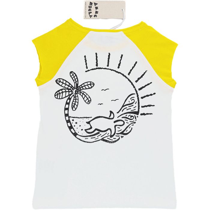 T-Shirt à manches courtes 4 ans en coton bio Ammehoela - photo numéro 2