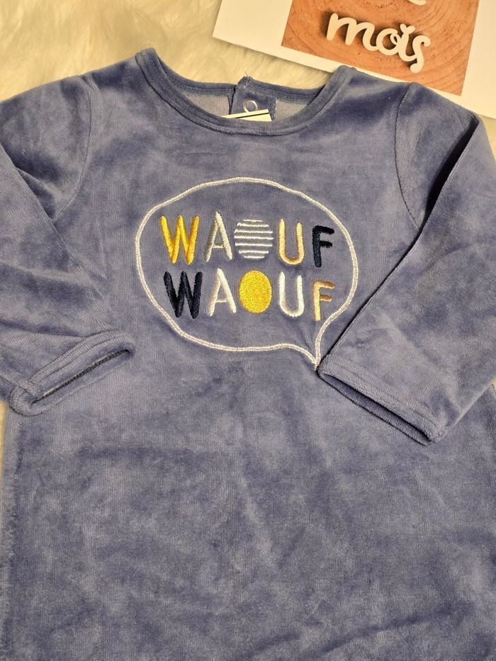 NEUF (non porté) 😍🤩💙pyjama 12 mois garçon 💙🤩😍 - photo numéro 4