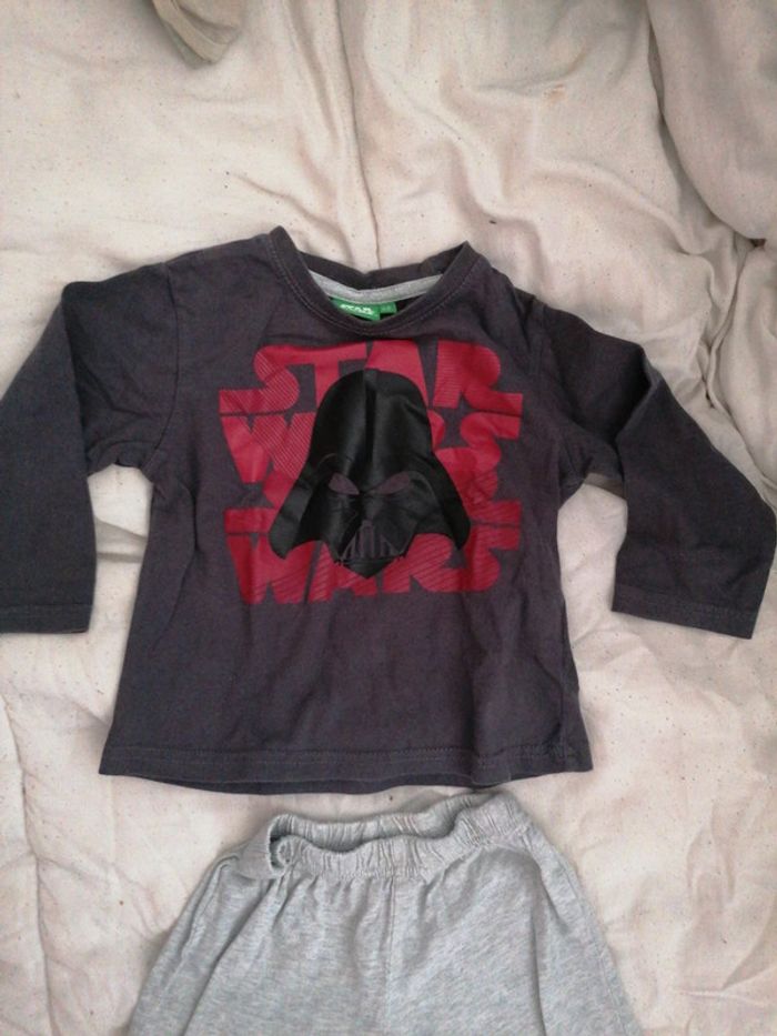 Pyjama star wars 18 mois - photo numéro 2