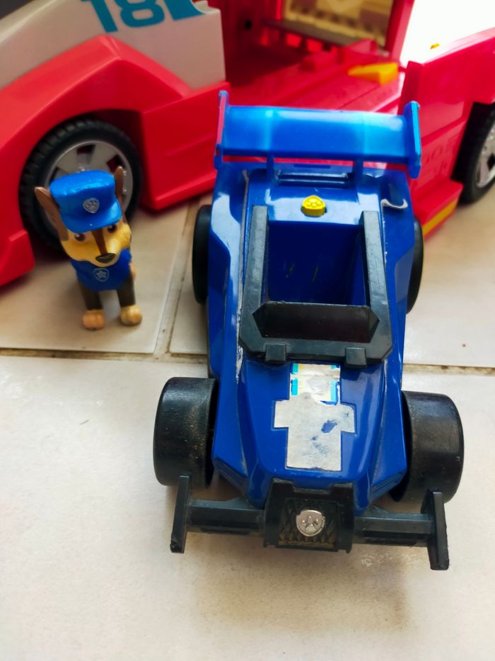 Camion  Pat patrouille avec sa voiture de course - photo numéro 5