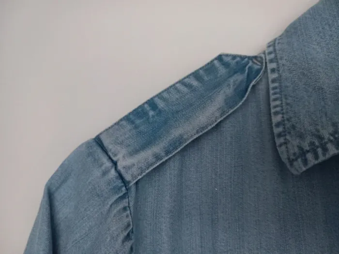 Chemise en jeans Zara Woman - photo numéro 7