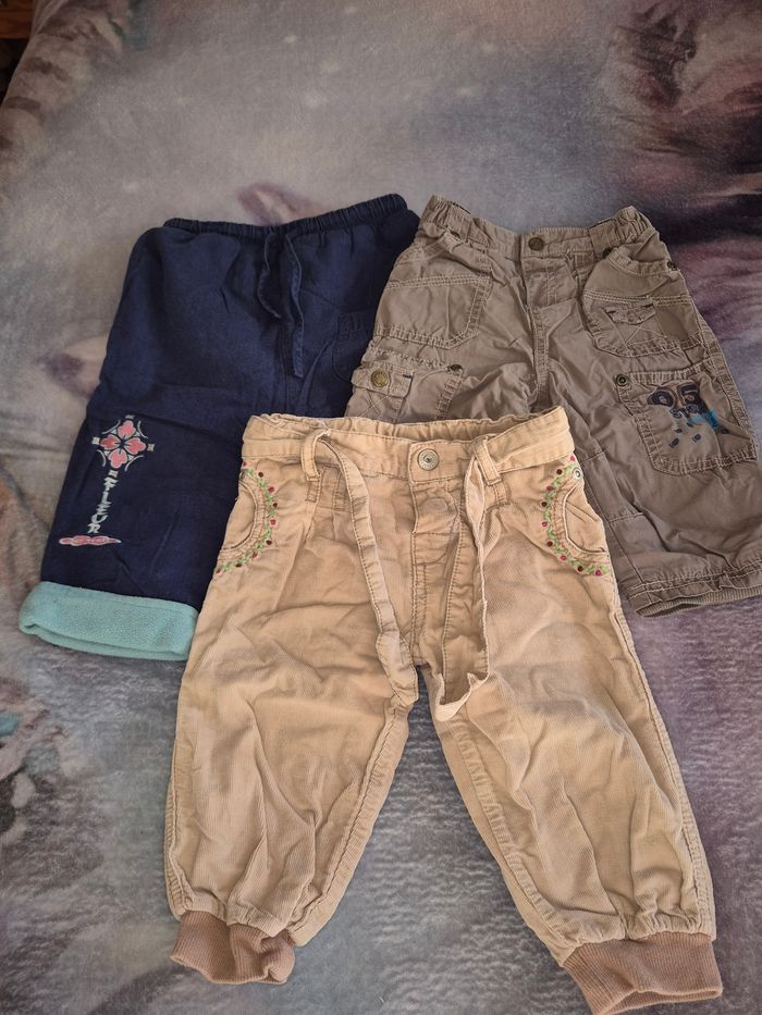 Lot de pantalons pour garçons