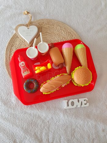 Plateau Super Burger 🌸 Ideal Cadeau Noël 🎁🎄